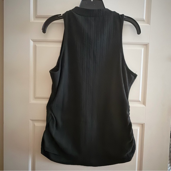 3 for $20 ⭐️ SHEIN Curve 0XL Black High-Neck Ribbed Tank Top - Picture 3 of 6